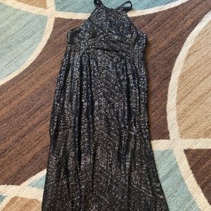 Floor length sequin gown!